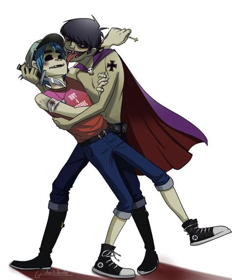 And in that one interview about how the band started, Murdoc said something like "Tall, pretty. . Murdoc r34